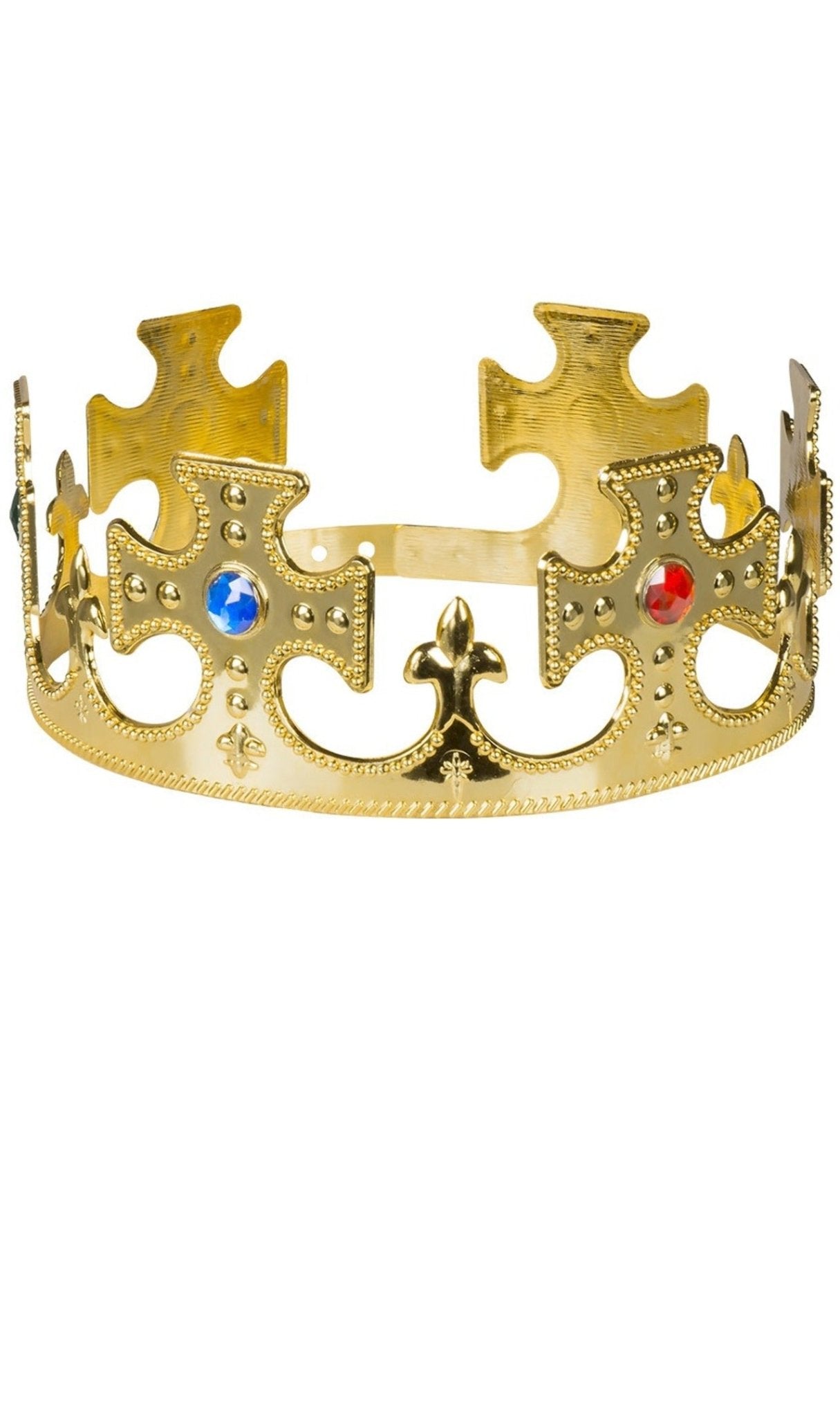 Corona Rey dorada ajustable