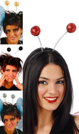 Diadema Alien, Diadema Para Hombre, 8 Unidades