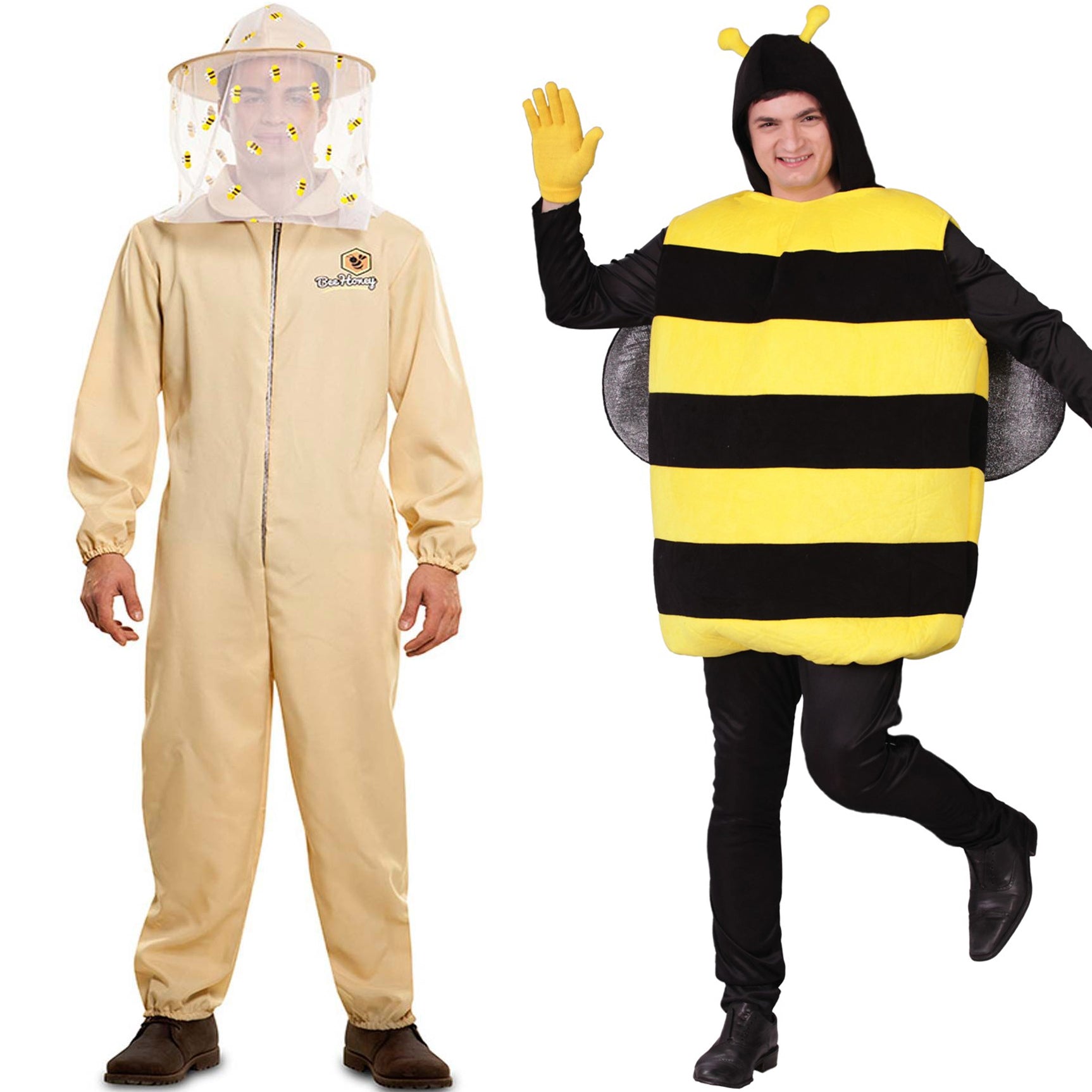 Disfraz pareja abeja apicultor  Family halloween costumes, Family  halloween, Family costumes