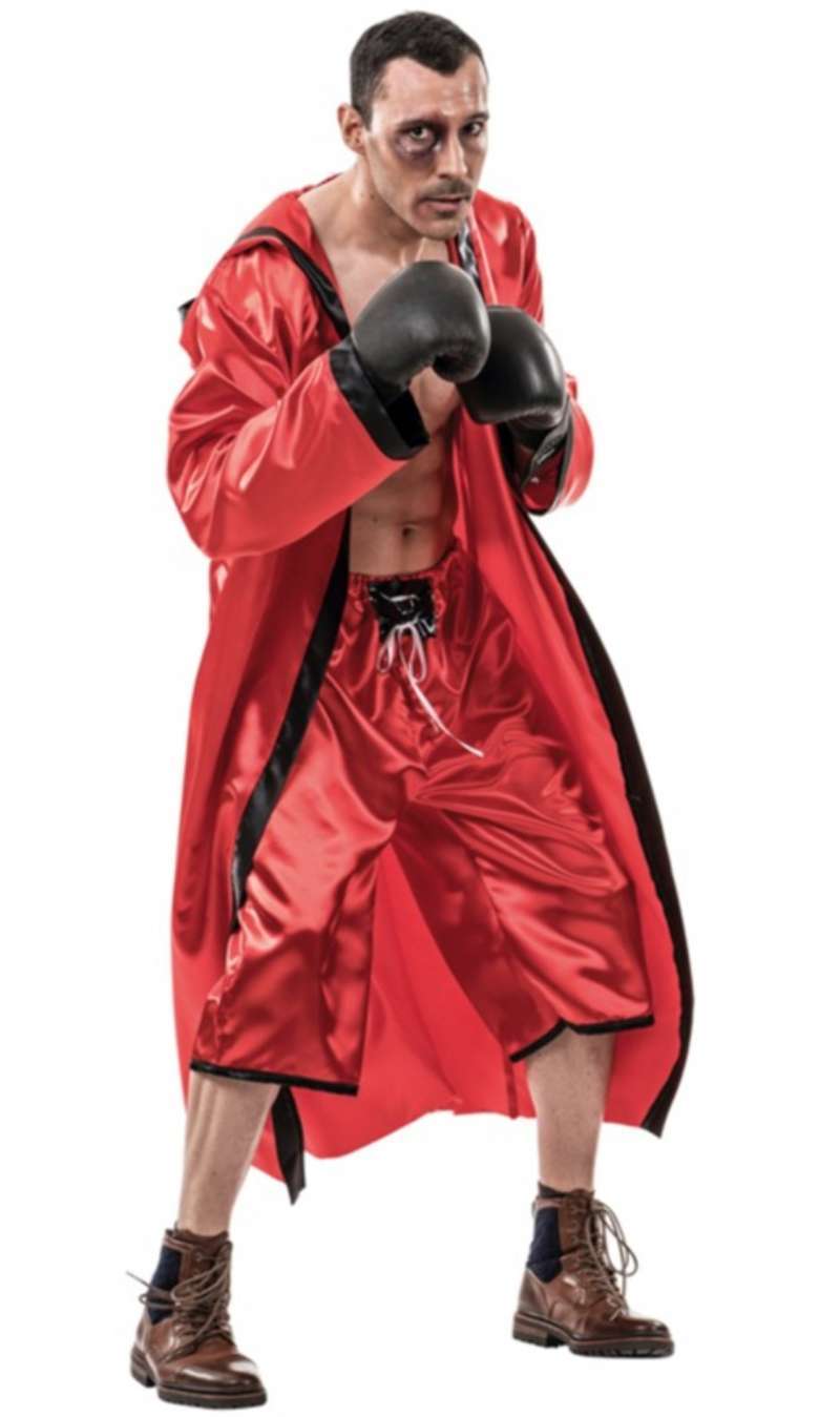 Disfraz de Boxeadora estadounidense para mujer