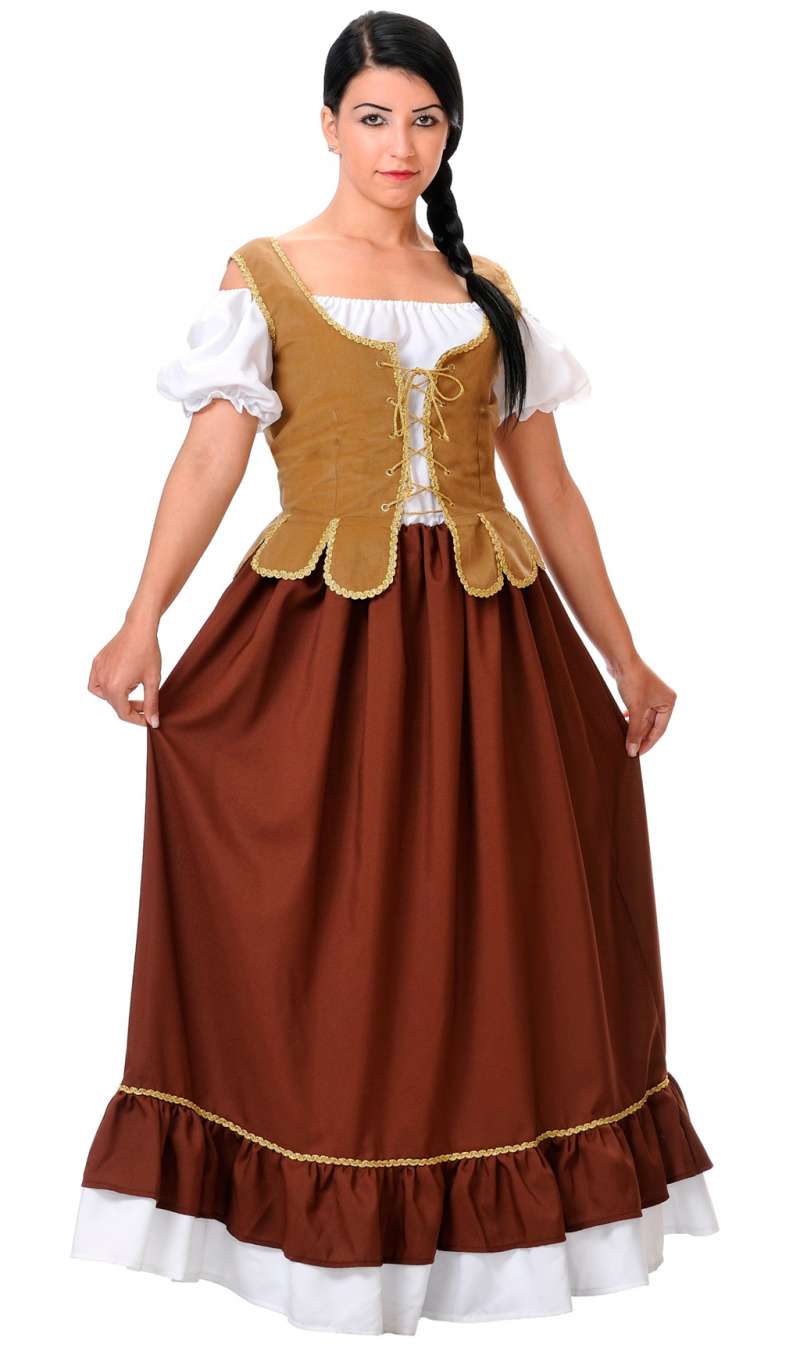 disfraz medieval mujer