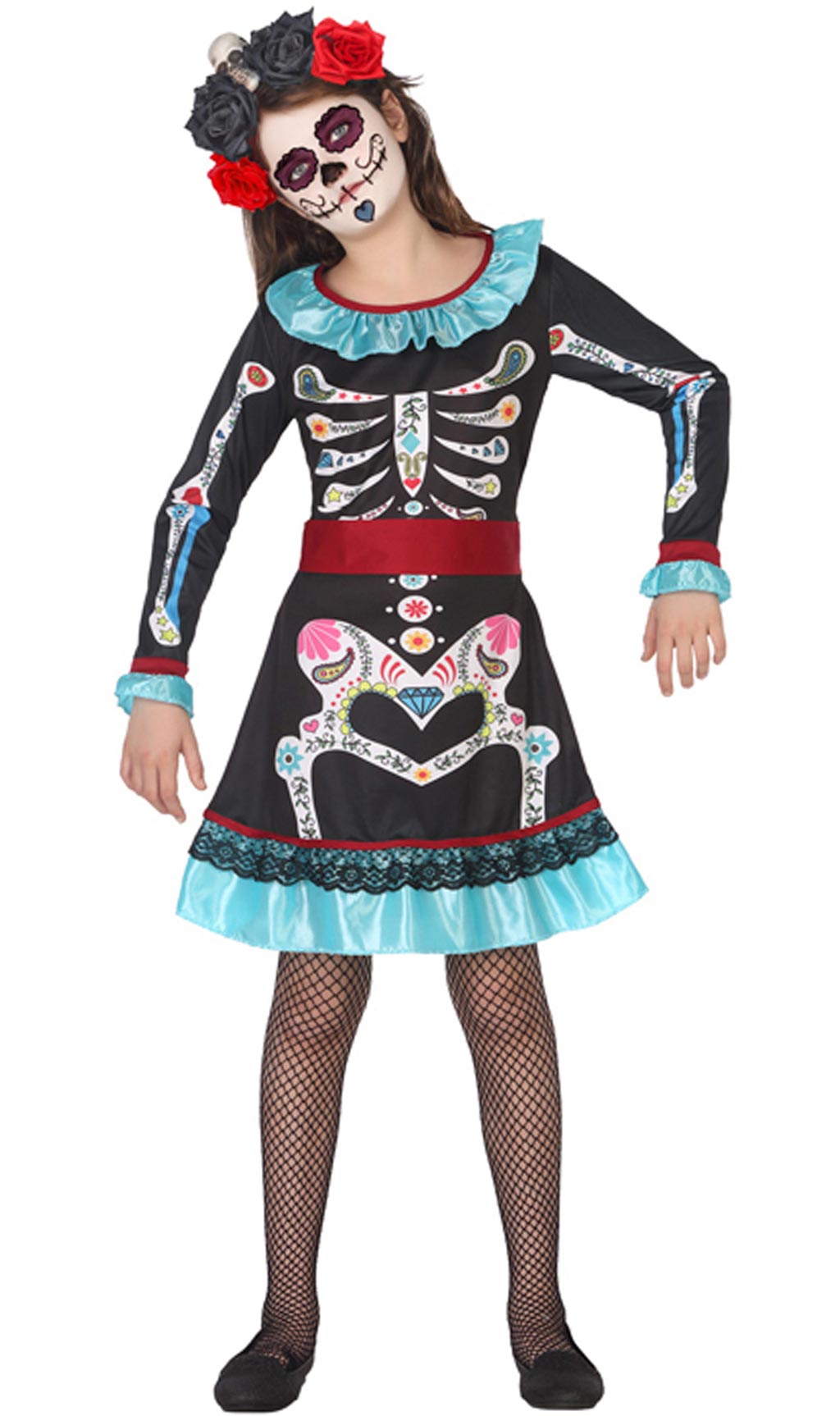 Disfraz de pirata para niña con gorro, vestido tutú para Halloween,  carnaval o cumpleaños -  México