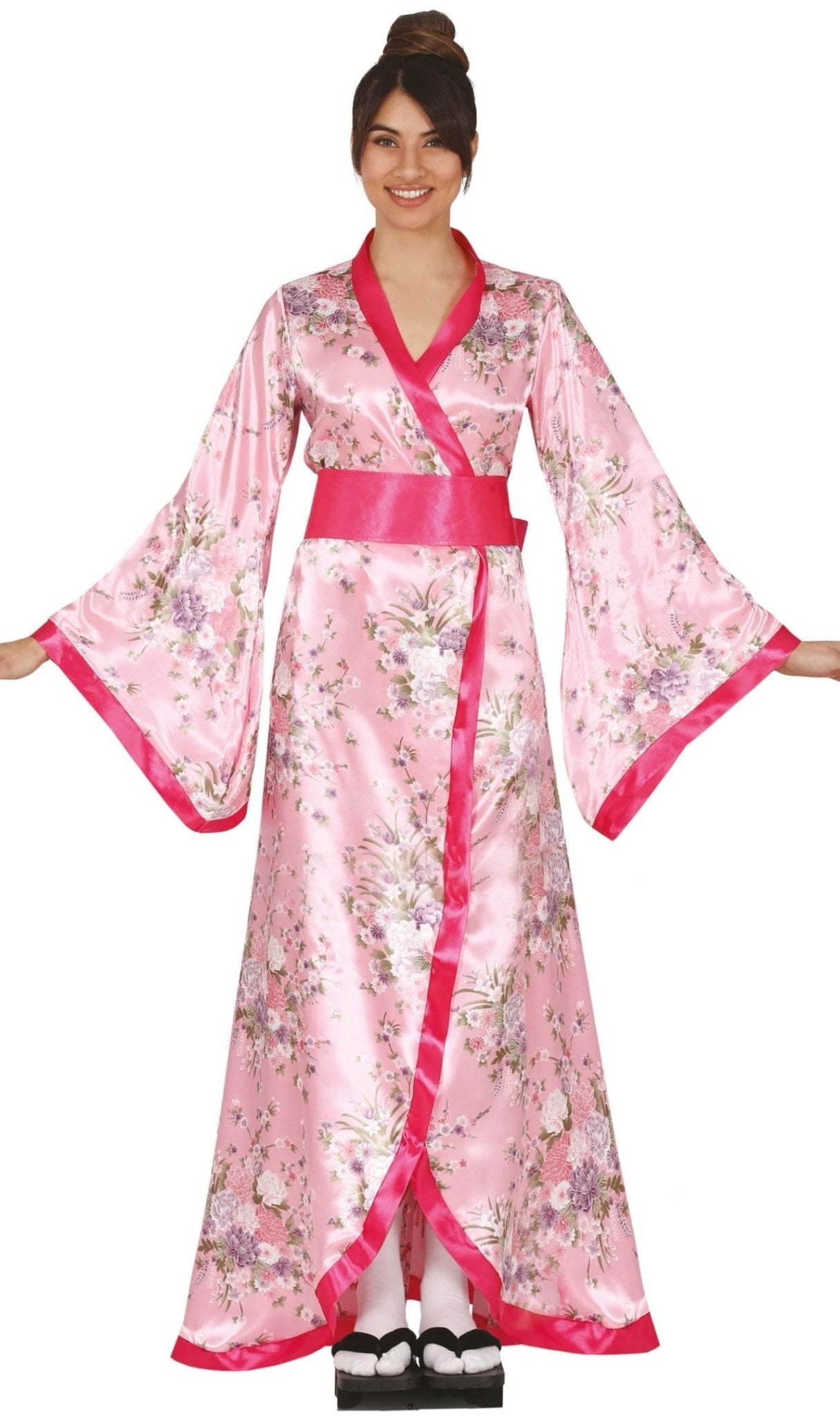 Disfraz de geisha en quimono para mujer: Disfraces adultos,y disfraces  originales baratos - Vegaoo