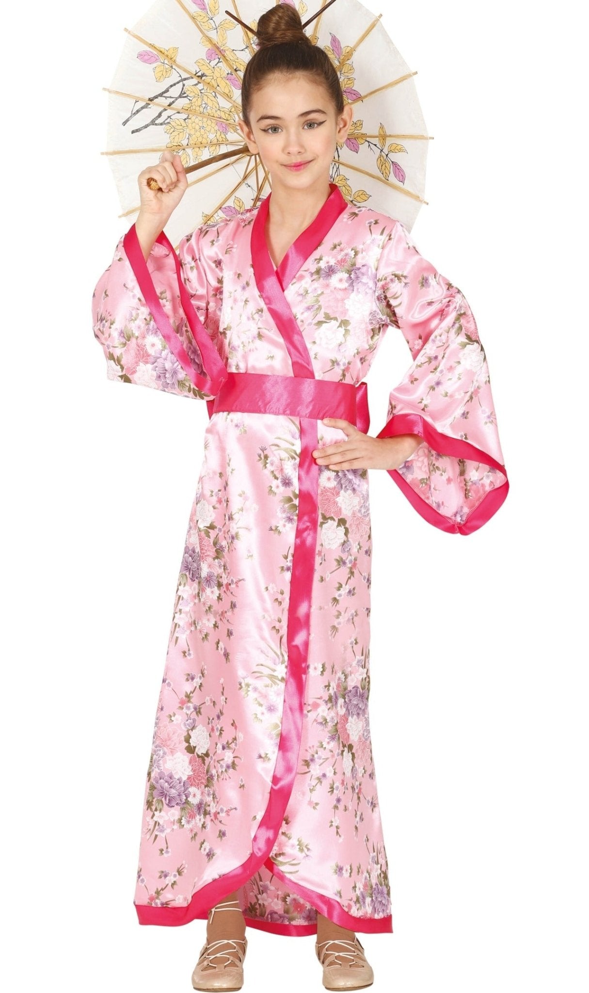 Disfraz Geisha Kimono Paisaje para Mujer