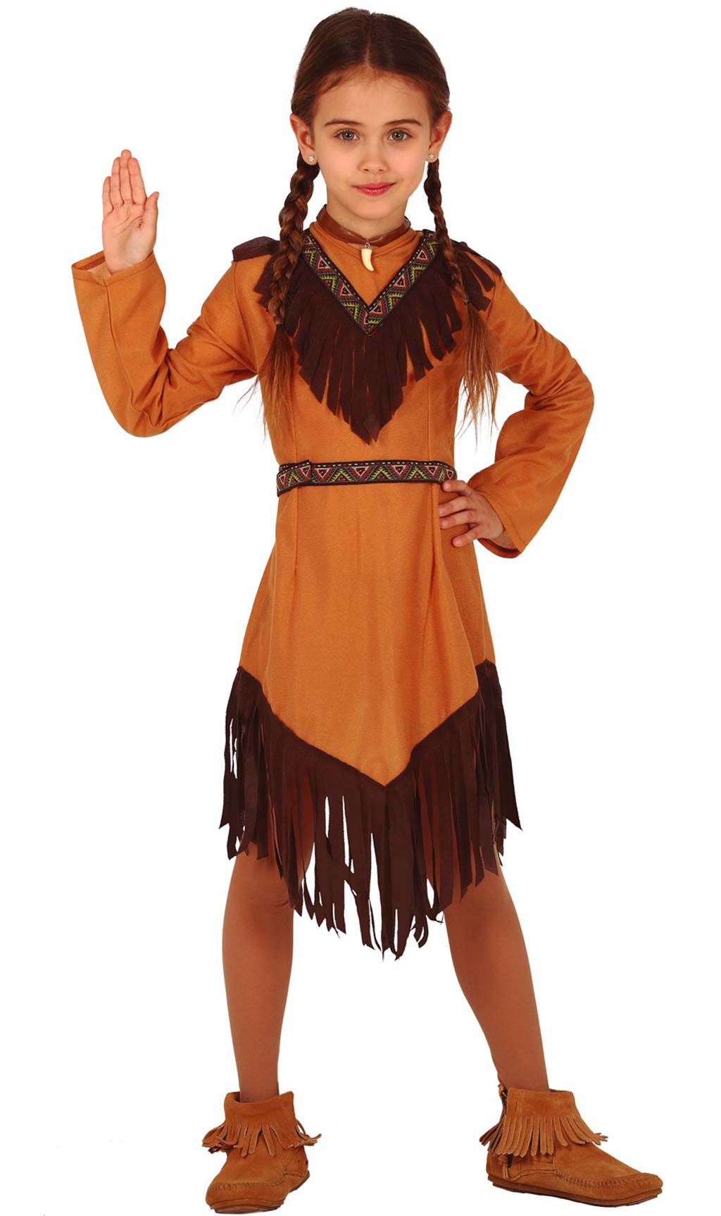 Disfraz de India Apache para Niña, Compra Online