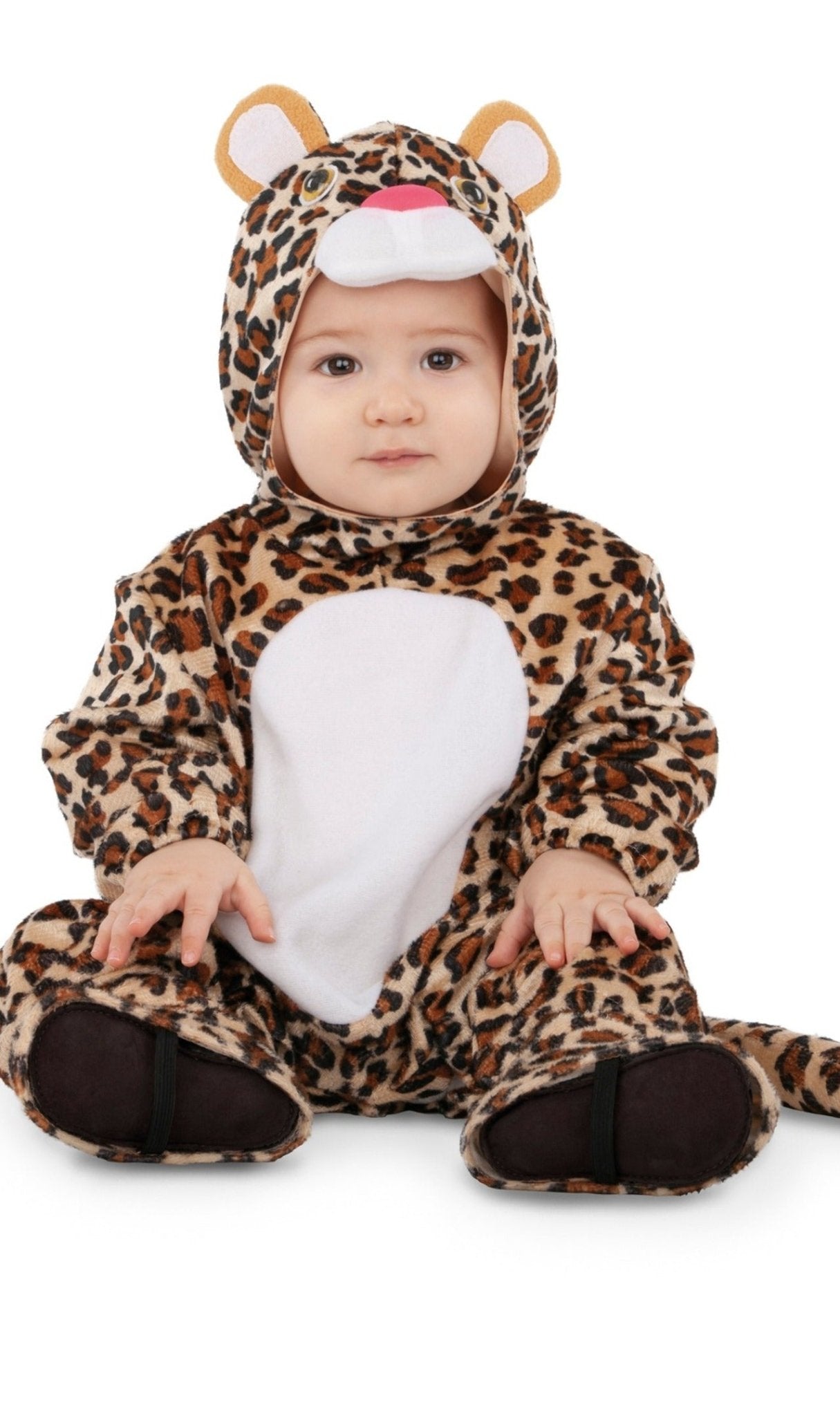 Dress Up America Disfraz de leopardo para bebés – Disfraz de animal para  bebé – Disfraz de burbuja de leopardo infantil y sombrero