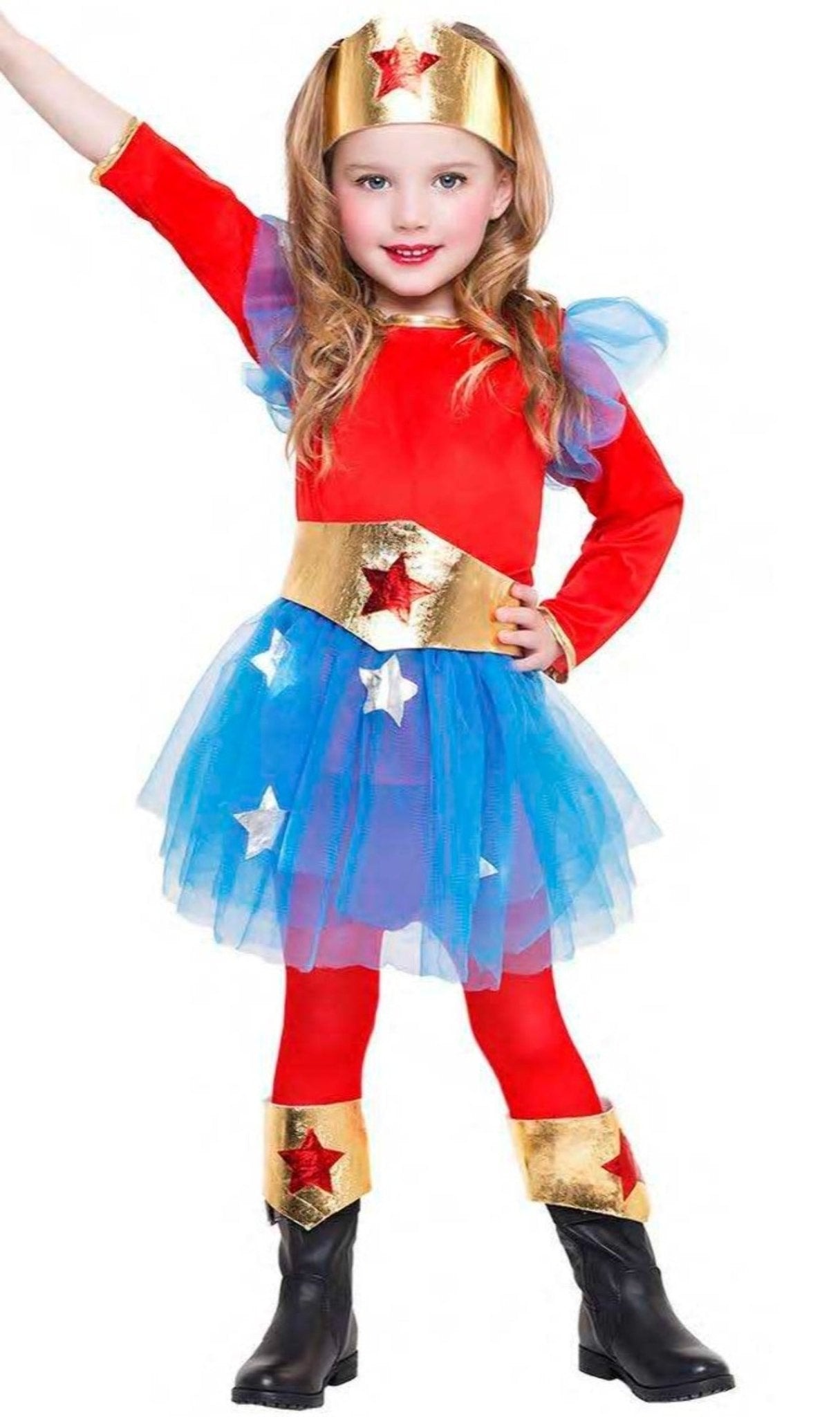 Curolletes - Disfraz Superheroína Wonder 5-6 Años