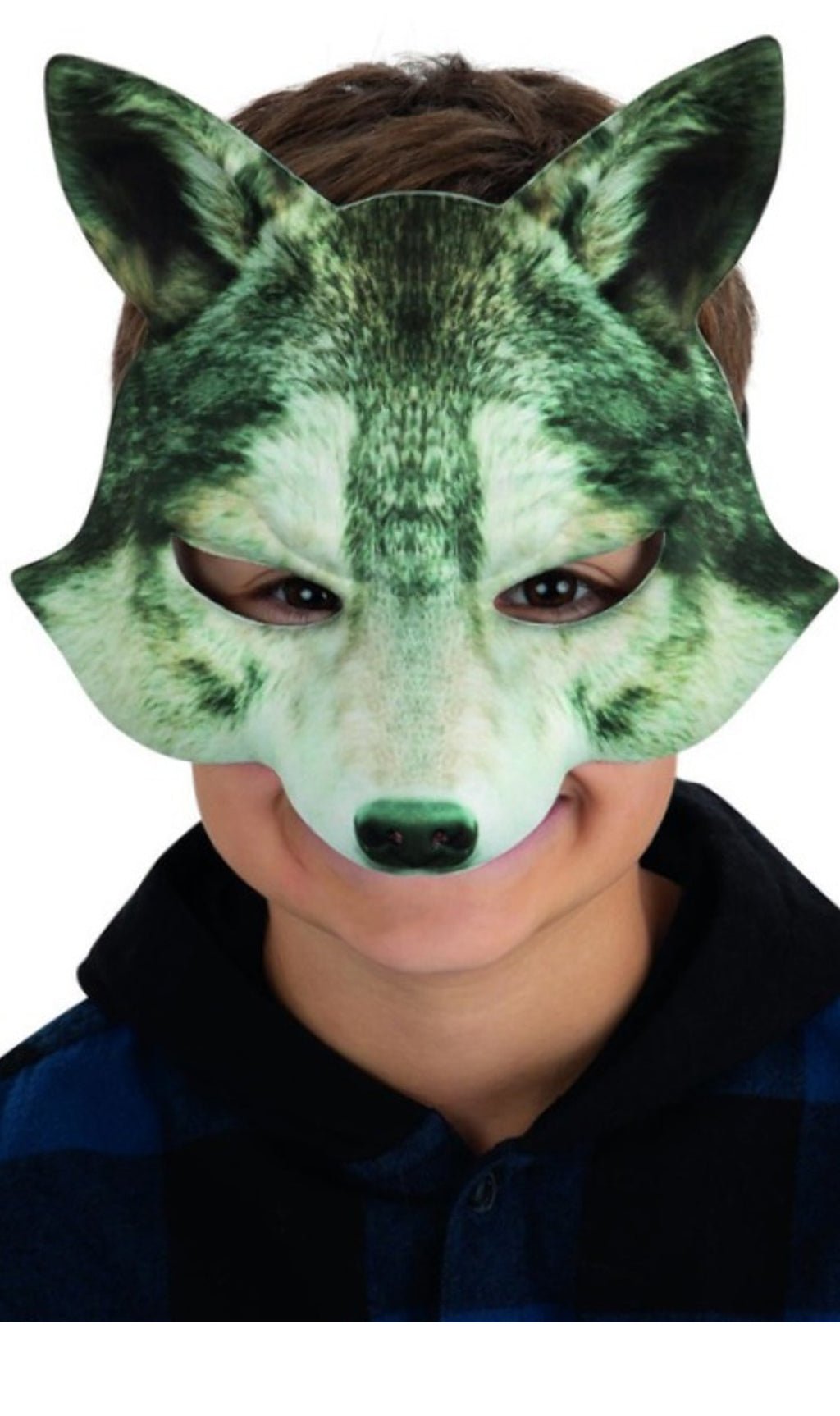 Smiffys - Máscara de lobo merodeador para hombre