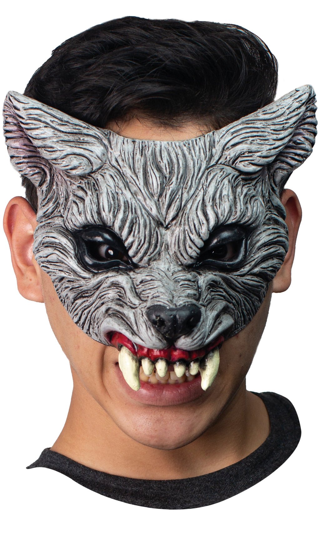 ▷ Media Máscara Hombre Lobo - ⭐️ Miles de Fiestas ⭐️