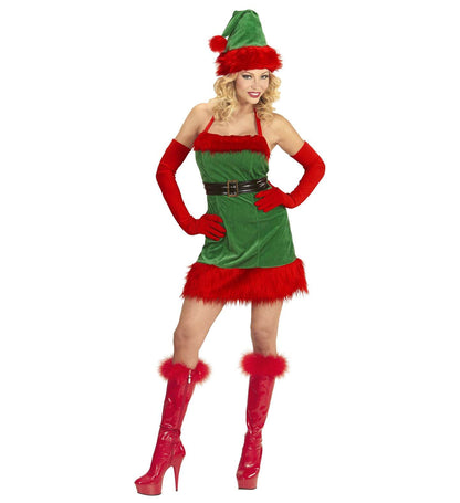 Disfraz de Elfa para Mujer, Navidad