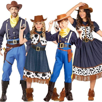 Gorro Sombrero Cowboy Western Vaquero Cotillon Disfraz