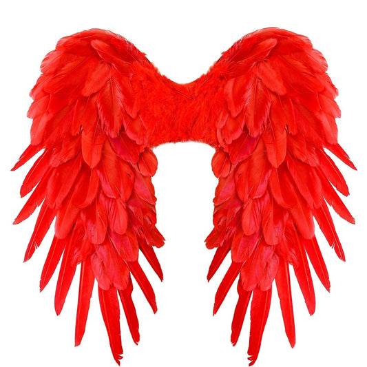 Alas Rojas Plumas Deluxe