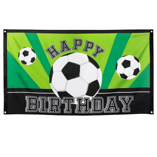 Bandera Fútbol de Cumpleaños