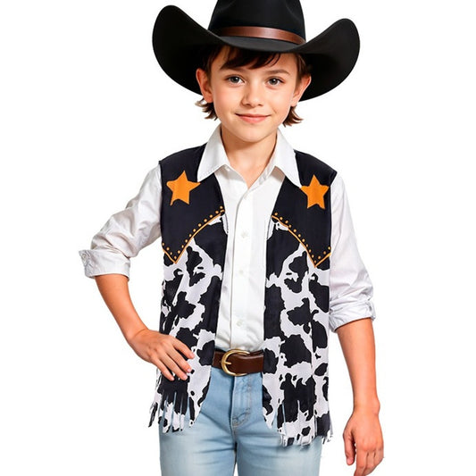 Chaleco de Vaquero Manchas infantil