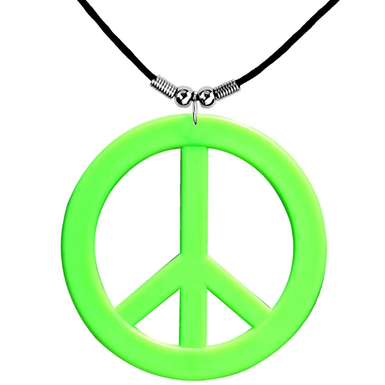 Collar Hippie Verde Neón