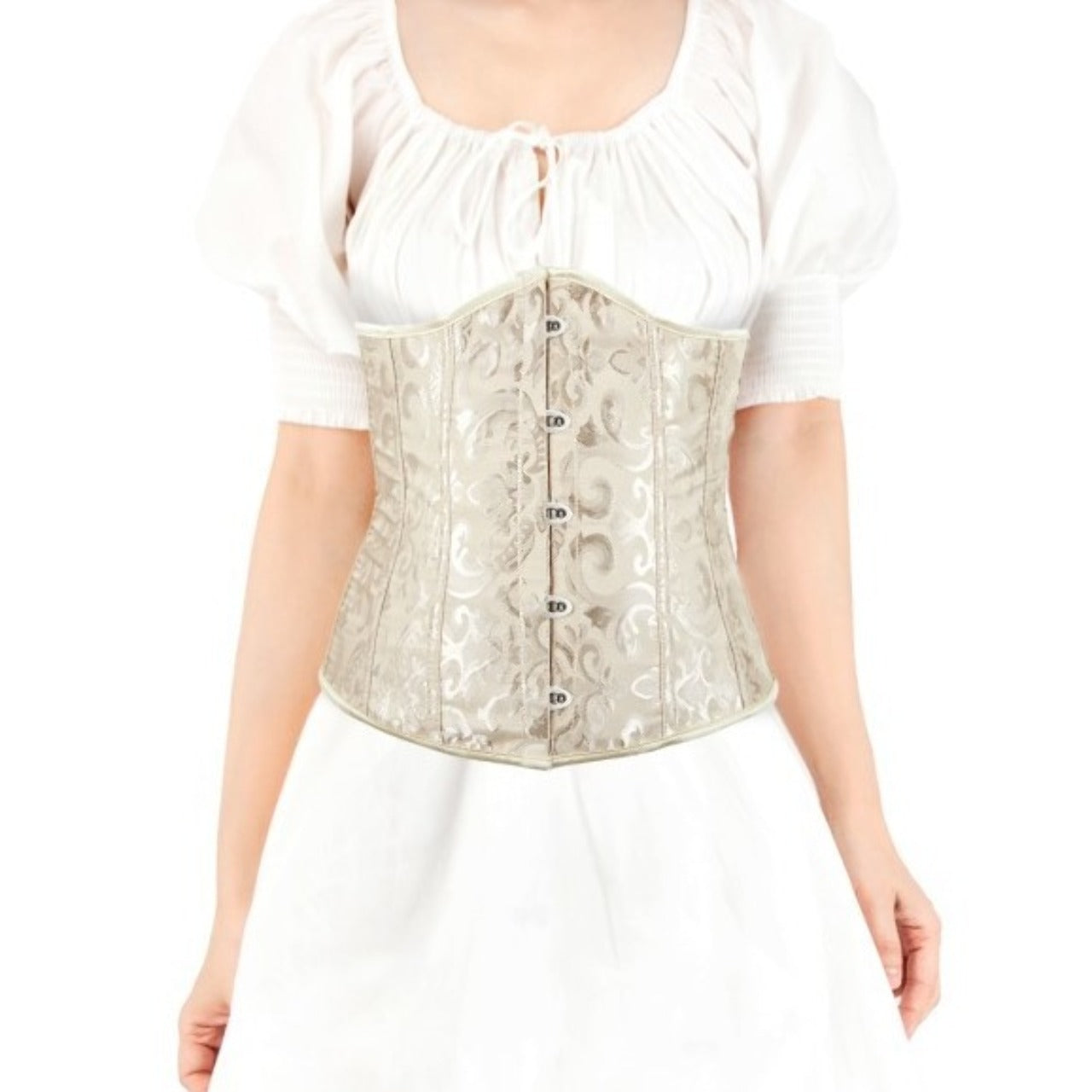 Corset Jacquard Beige