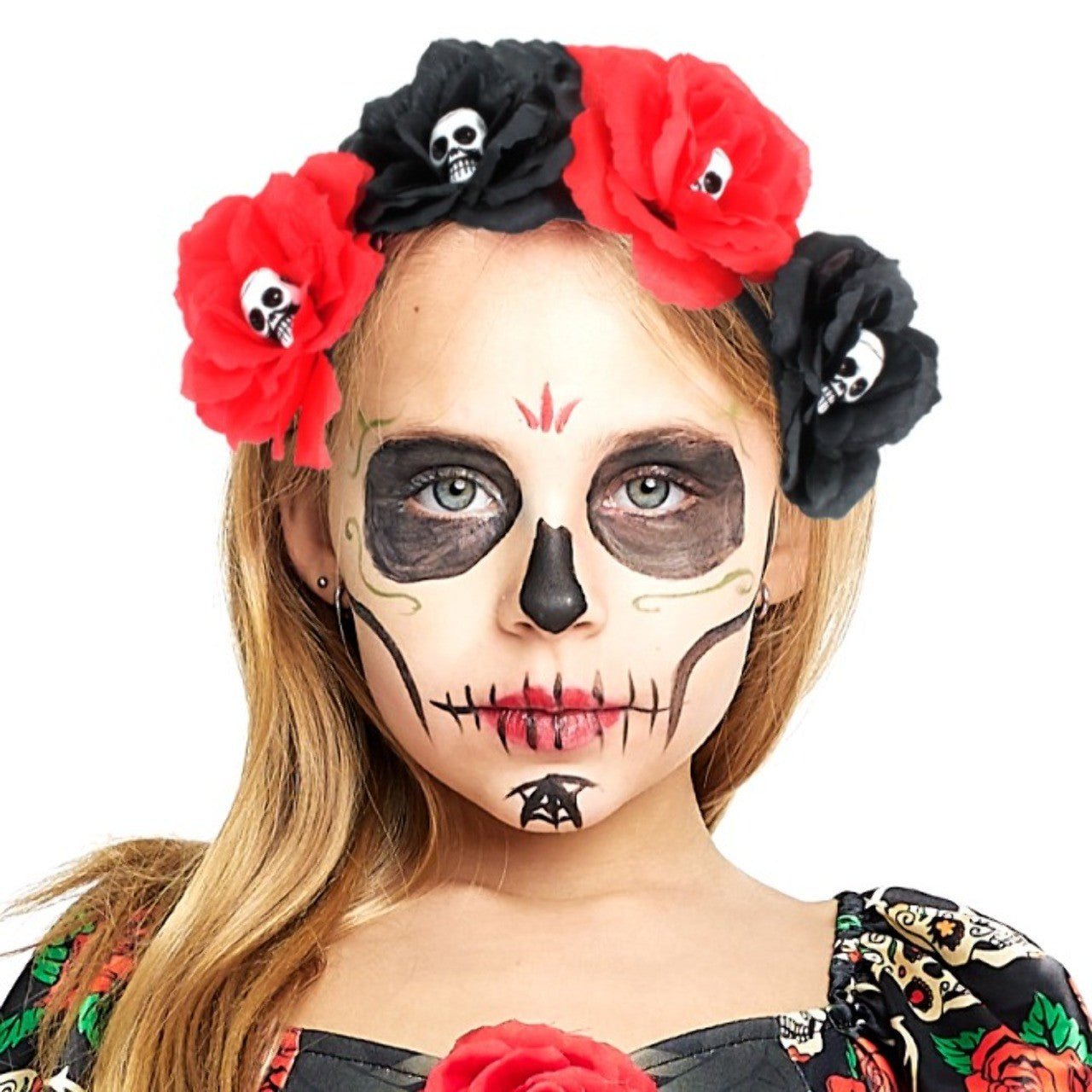 Diadema de Catrina Calaveras infantil