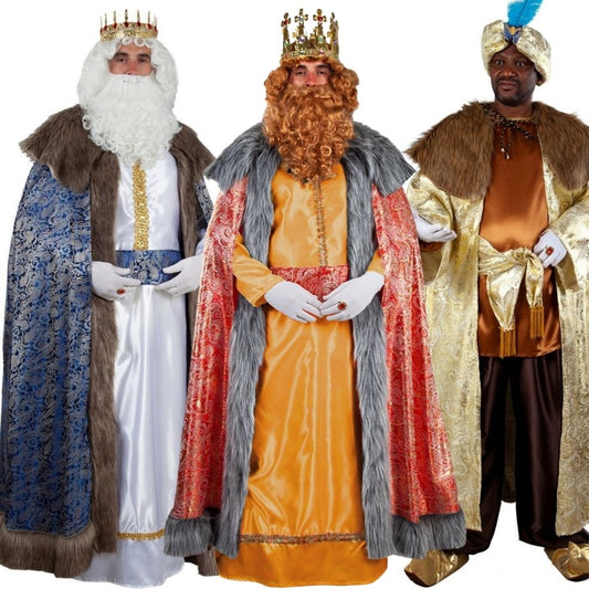 Disfraces en grupo de Reyes Magos Elegantes