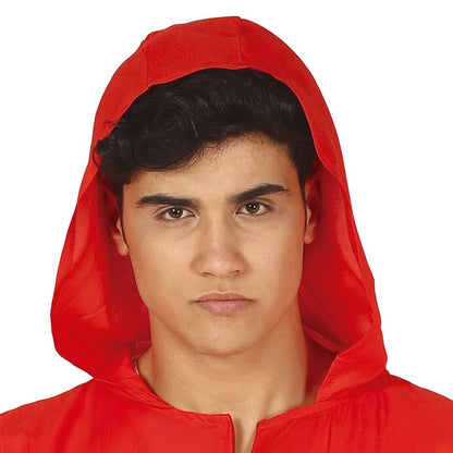 Disfraz de Atracador Rojo para hombre