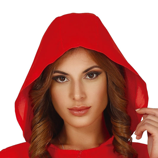 Disfraz de Atracadora Rojo para mujer