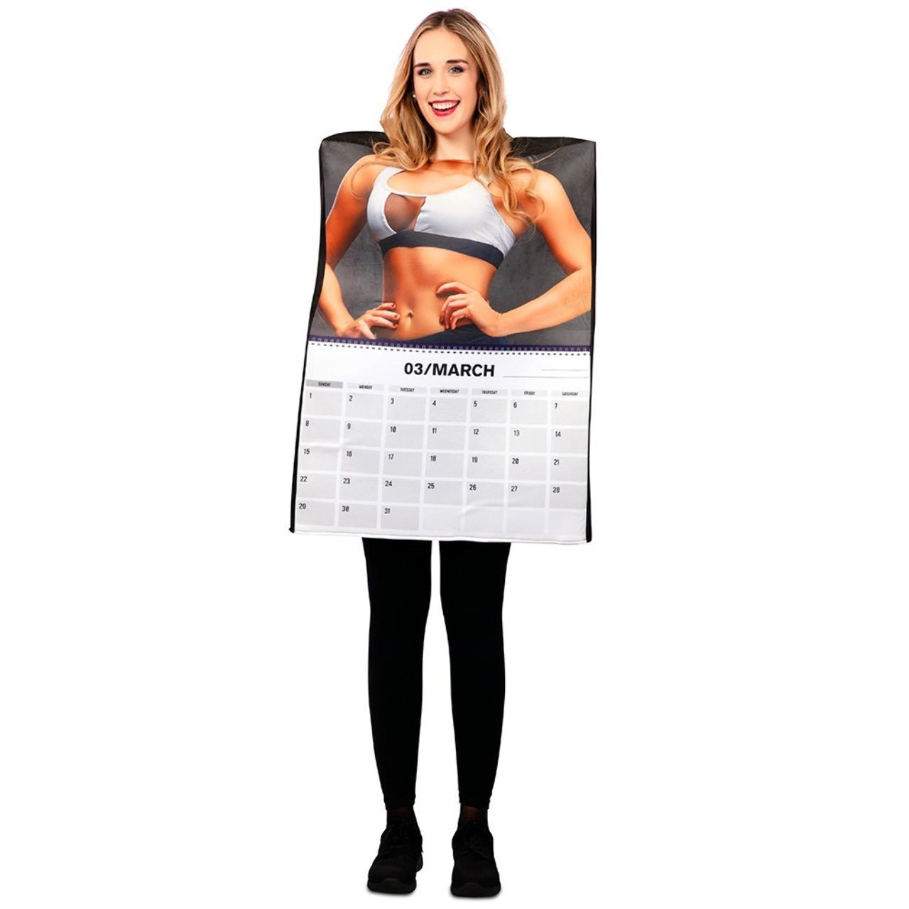 Disfraz de Calendario Sexy mujer para adulta