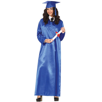 Disfraz de Graduado Azul para adulto