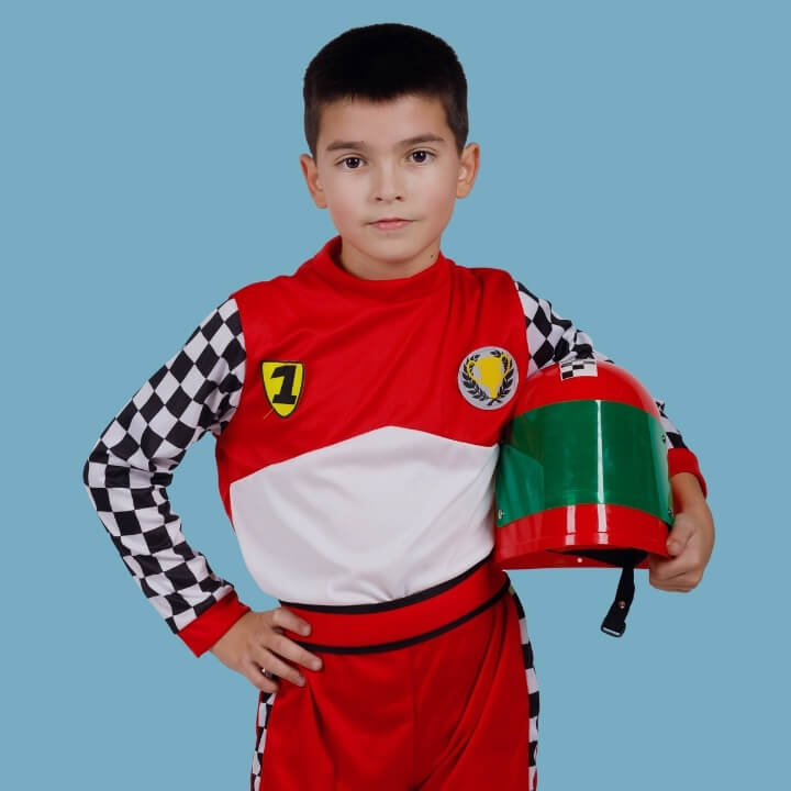 Disfraz de Charlestón con Chaleco Rojo para Niño - MiDisfraz