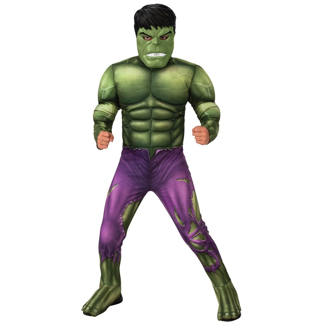 Disfraz de Hulk™ Musculoso Deluxe infantil