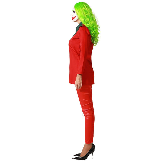 Disfraz de Joker Rojo para mujer