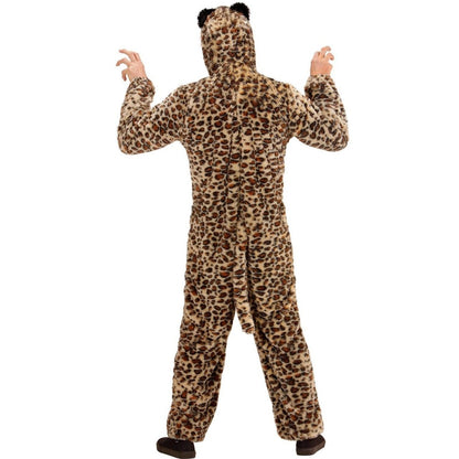 Disfraz de Leopardo Peluche Suave para adulto