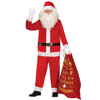 Disfraz de Papá Noel Rojo para hombre