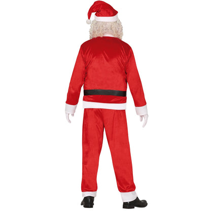 Disfraz de Papá Noel Rojo para hombre