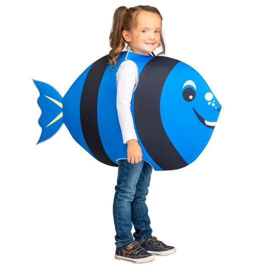 Disfraz de Pez Dory Azul infantil