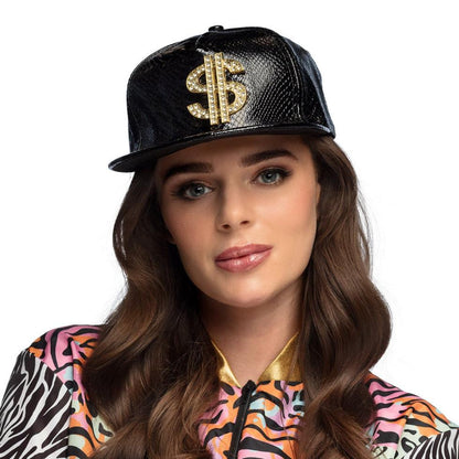 Gorra Negra Dólar