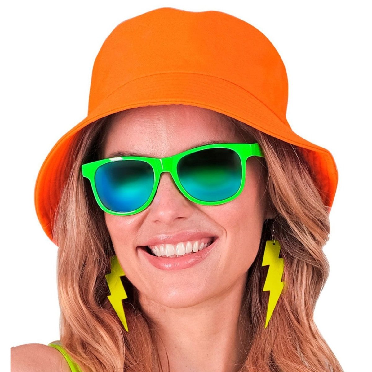 Gorro Naranja Neón