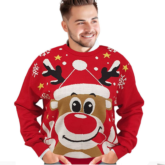 Jersey de Navidad Reno para grupo