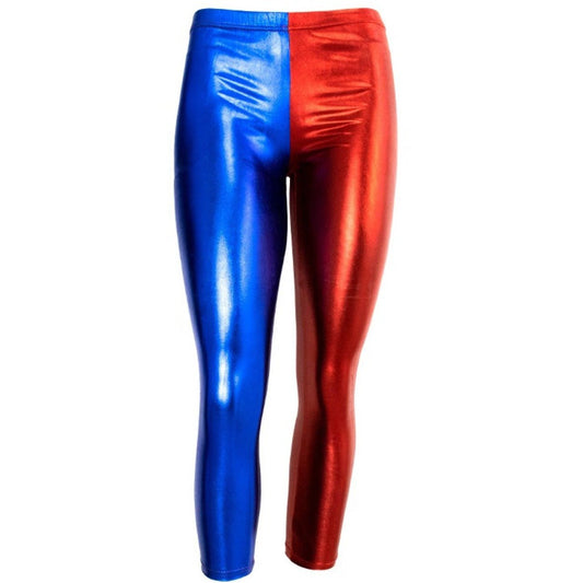 Leggings de Harley Quinn Metalizado infantil