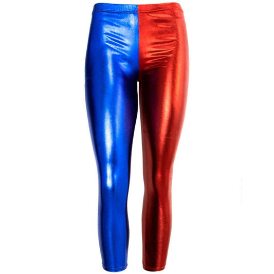 Leggings de Harley Quinn Metalizados