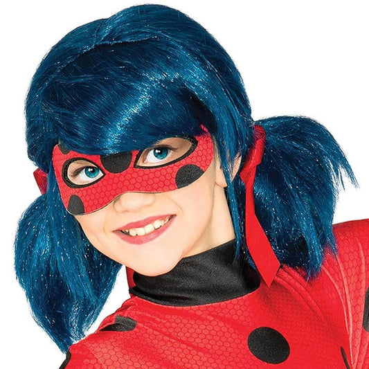 Peluca de Ladybug™ Azul infantil