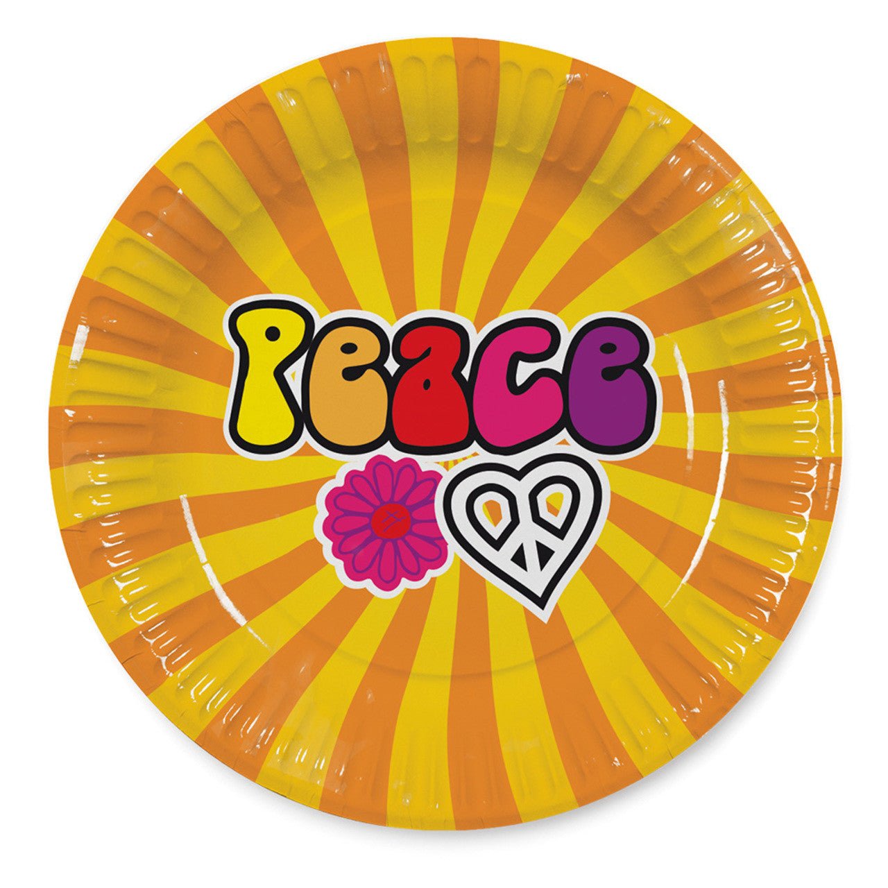 Platos de Hippie Peace