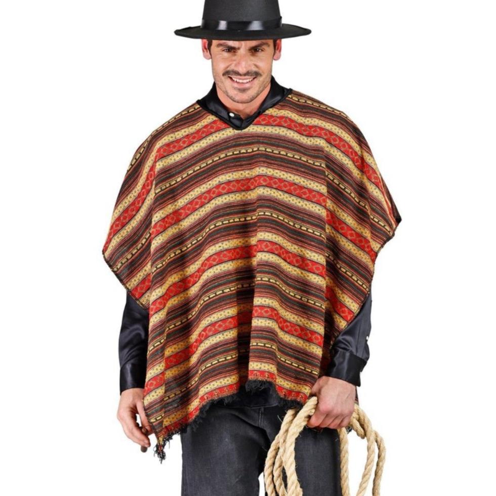 Poncho Mexicano Reversible