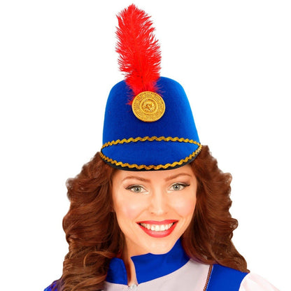 Sombrero de Majorette Azul