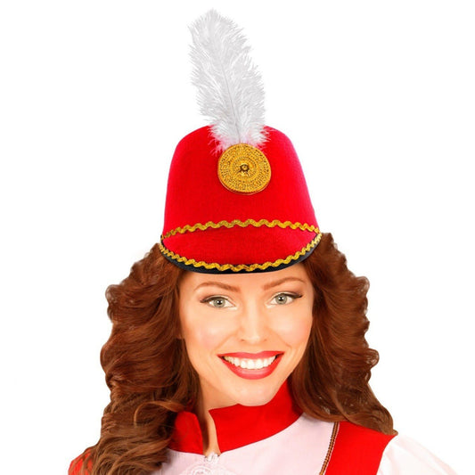 Sombrero de Majorette Rojo