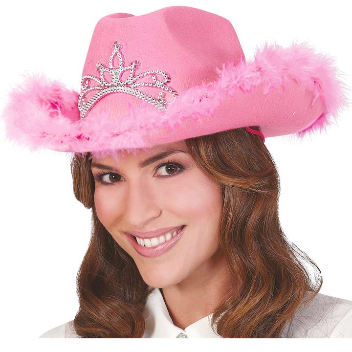 Sombrero Vaquera Rosa