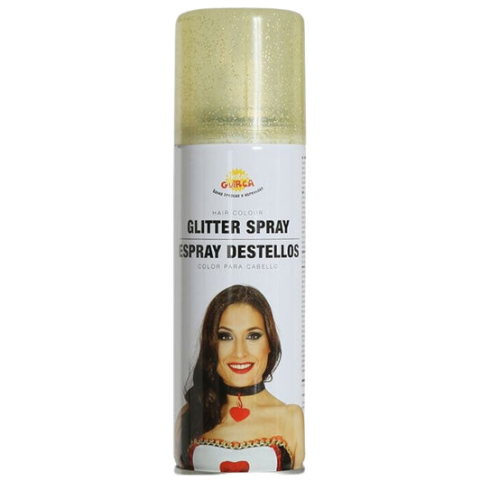 Spray de Pelo Glitter Dorado