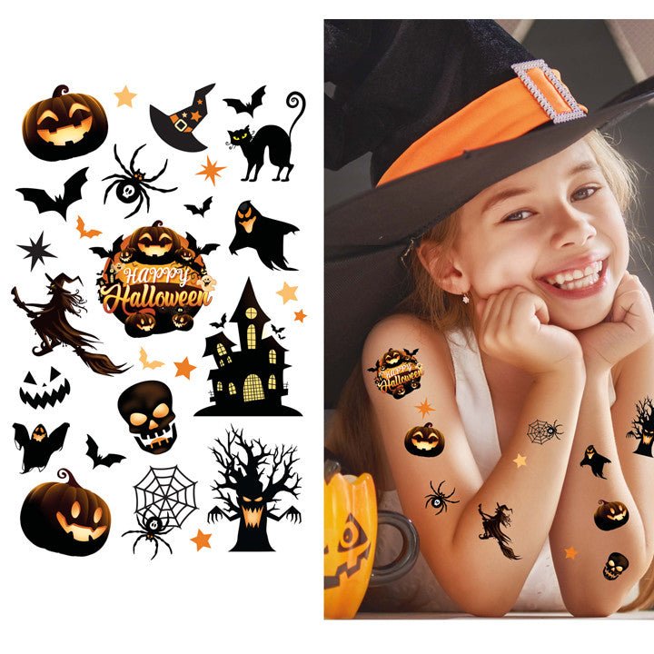 Tatuajes de Halloween infantiles