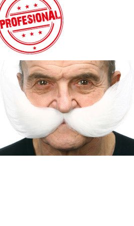 Bigote Blanco Profesional 039-LG