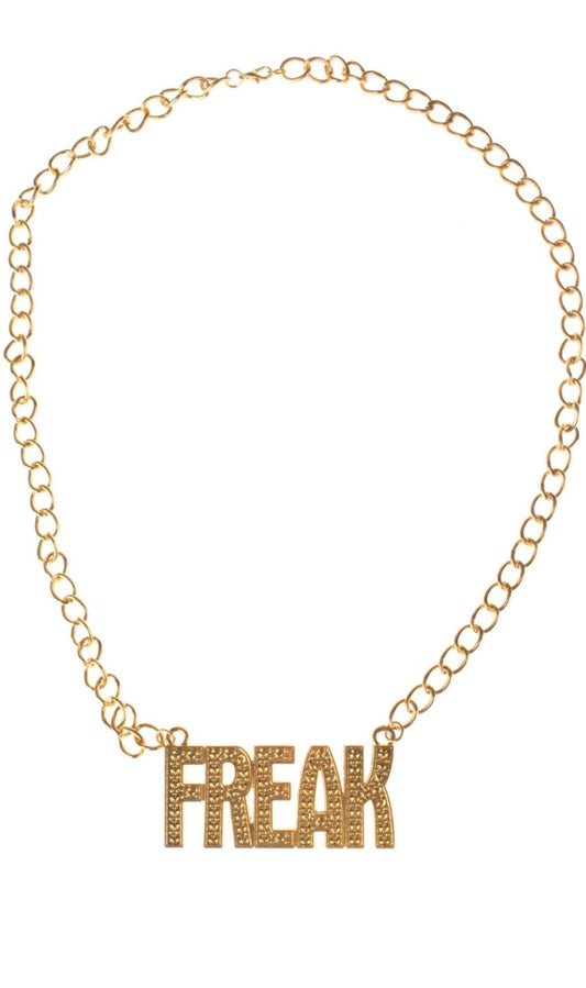 Collar de Rapero Freak