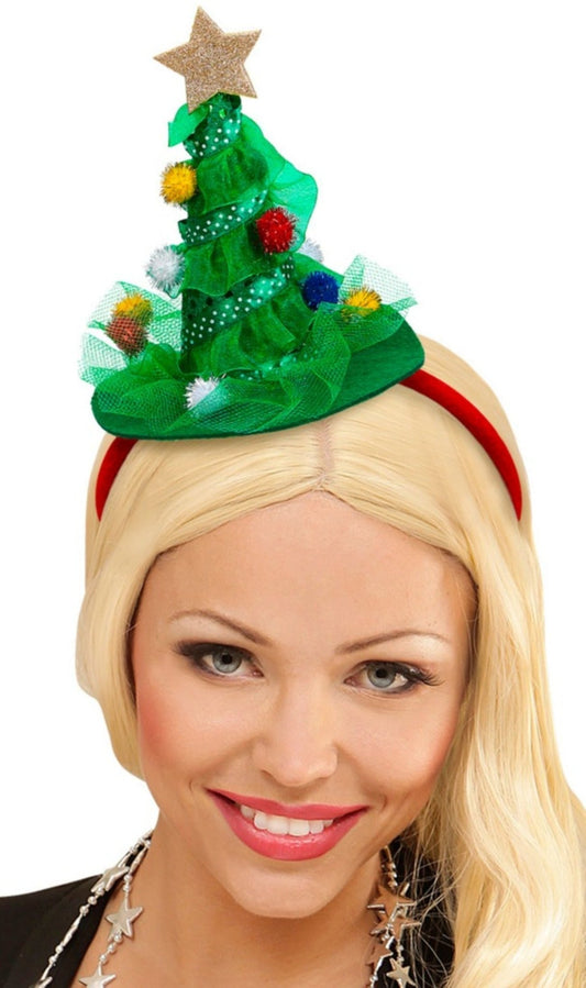 Diadema Chic de Árbol de Navidad