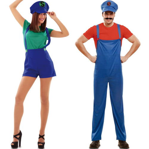 Comprar online Disfraces en grupo de Mario y Luigi Bros